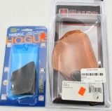 Galco Leather Holster & Hogue Grip Sleeve Glock