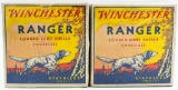 2 Collector Boxes of Winchester Ranger Shotshells