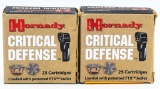 50 Rounds Of Hornady Critical Defense .32 NAA