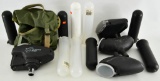 Lot of Various Size Paintball Hoppers & Loaders