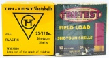 2 Vintage Collector Boxes of Shotshells 12 Gauge