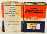 2 1 Lb Containers Improved Military Rifle Powder