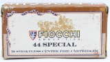 50 Rounds of Fiocchi .44 Special Ammunition