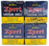 4 Boxes of Vintage Western Xpert 20 Gauge Shells