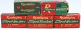 5 Boxes of Collectible Remington .22 Short Ammo