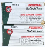 100 Rounds of Federal Ballisticlean .40 S&W Ammo