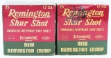 2 Collector Boxes Of Remington 12 Ga Shotshells