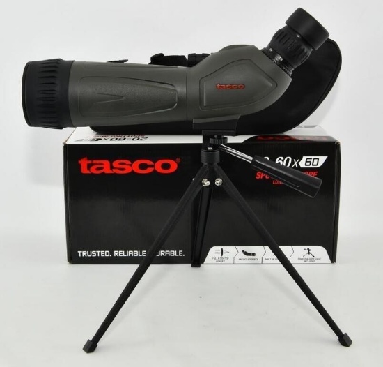 New In Box Tasco FC Spotting Scope 20-60x 60mm