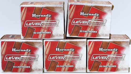 100 Rds Hornady LEVERevolution .44 Rem Mag Ammo