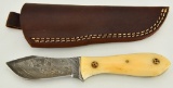 Damascus Steel Fixed Blade Full Tang Knife