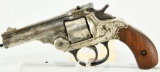 Engraved Eastern Arms Top Break Revolver .32 S&W