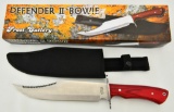 New In The Box Defender II Bowie Knife