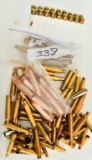 Approx 100 Ct Of Mixed Rifle Empty Brass Casings