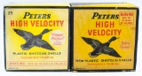 2 Collector Boxes Of Peter's 12 Ga Shotshells