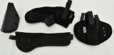 3 Various Size Nylon Holsters