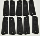 5 Pairs Of Colt Style 1911 Rubber Grips