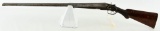 Antique Belgium Creedmoor Arms Hammer Shotgun
