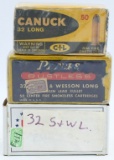 Three Boxes of .32 S&W Long Ammo Collector