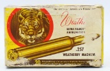 20 Rounds Of Weatherby .257 WBY Mag Ammunition
