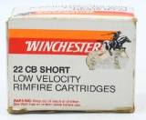 250 Rounds of Winchester .22 CB Short Ammunition