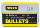 100 Count Of Speer .38 Special Reloading Bullet