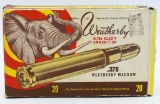 20 Rounds Weatherby .378 WBY Mag Ammunition