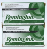 100 Rounds Of Remington .32 Auto Ammunition