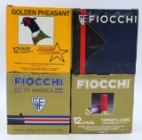 100 Rounds of Fiocchi 12 Ga Plastic Shotshells