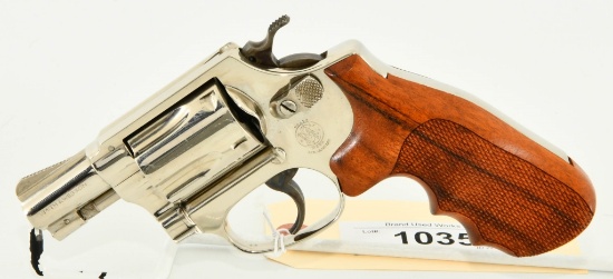 Smith & Wesson Model 36 Nickel .38 Special