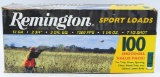 100 Rounds Remington Sport Load 12 Ga Shotshells