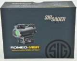 New SIG Sauer Romeo-MSR Green Dot Sight 2 MOA
