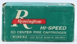 50 Rounds Remington .22 Rem Jet Mag Ammunition