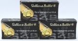 150 Rounds of Sellier & Bellot 9mm Luger Ammo