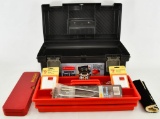 Rough Neck Tool Box W/ Lot of Gun Cleaning Acc
