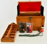Wood Cleaning Kit Storage Box & 3 Bore Snakes