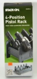 New In The Box Stack-On 4 Position Pistol Rack