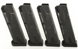 4 Beretta 96 .40 S&W Caliber 11 Round Magazines