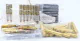 26 Rds Mixed Rifle Ammo & Brass & Stripper Clips
