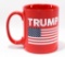 New Red Trump & Flag Coffee Cup