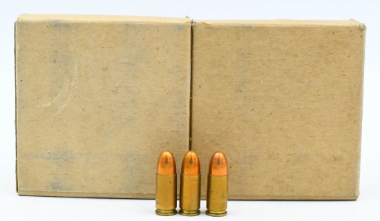 Approx 128 Rounds of 9mm Ammunition