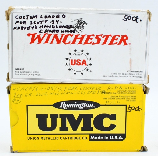 Approx 100 Rounds Of Mixed .45 ACP Ammunition
