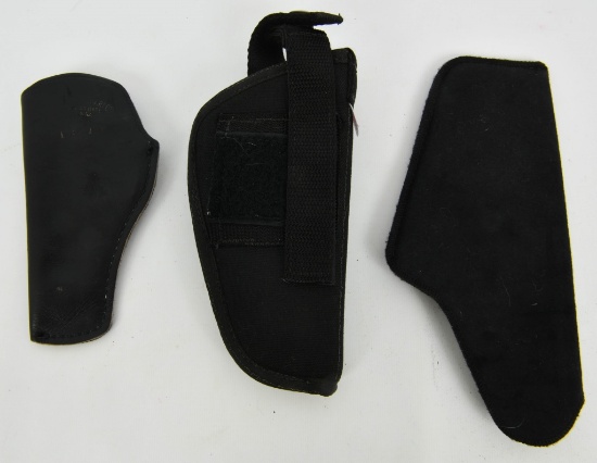 3 Various Size Holsters