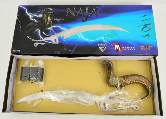 New In The Box Large Size Naja Decorative Knife
