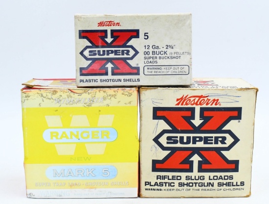 53 Rds Of Winchester & Western 12 Ga Shotshells