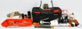 Large Tool Box Loaded W/ Various Gun Cleaning Acc