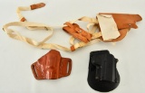 Kimber paddle holster, old world leather holster &