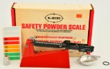 Vtg Lee Safety Powder Scale in the original box