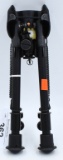 Matte Black Tactical Folding Bipod