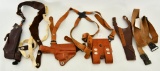 Leather Holster Lot-various