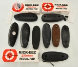 (9) Various Recoil Pad Kickeez, Beretta, Ithaca,Pa